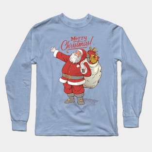 Merry Christmas Santa Long Sleeve T-Shirt